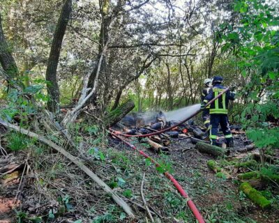 Waldbrände in Extertal-Bösingfeld lassen auf Brandstiftung schließen