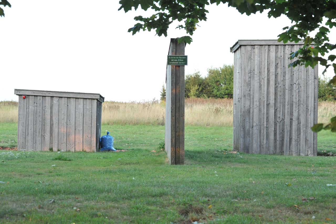 Wurftauben-Schießanlage